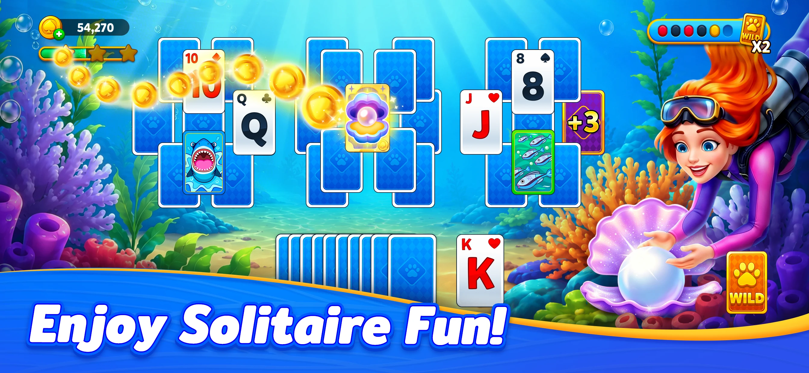 Solitaire TriPeaks Journey screenshot