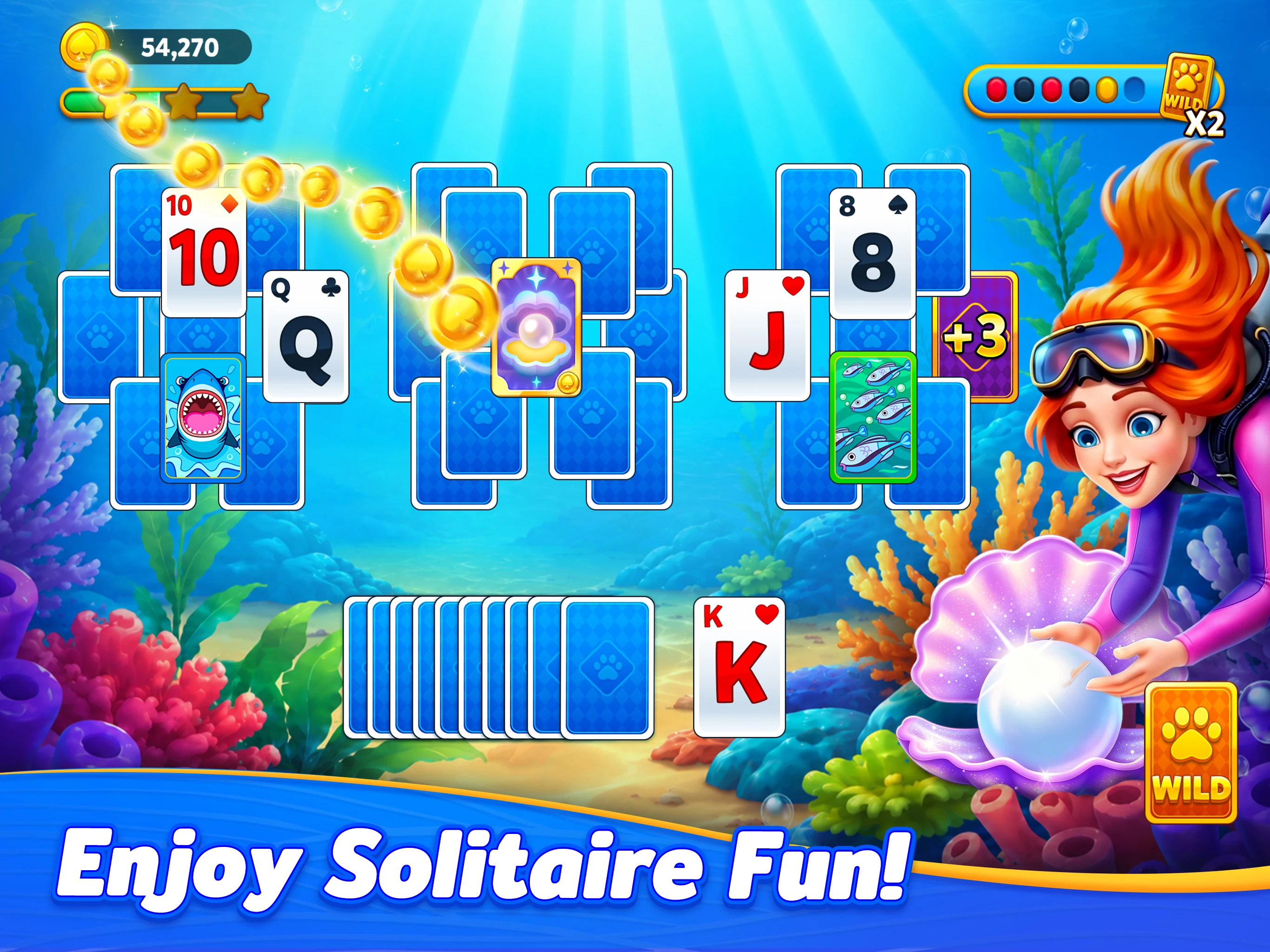 Solitaire TriPeaks Journey screenshot